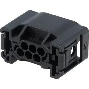 Ficha Micro Quadlock System fêmea 6 pinos