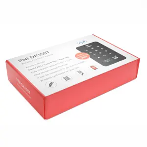 Leitor de controlo de acesso c/ PIN + RFID + app Tuya Smart (Wi-Fi) - teclado retroiluminado IP65 - preto