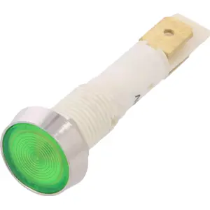 Indicador LED 24V Ø10mm verde