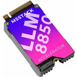 Módulo de aceleración IA M.2 M-Key 2242 con AX8850, NPU 24 TOPS y 8GB RAM