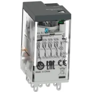 Relé industrial 24VDC 6A 4PDT (14 Pinos)