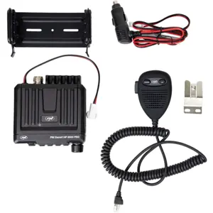 Estação de rádio CB [1 DIN] 4W AM-FM 40CH 12V (c/ ficha de isqueiro)