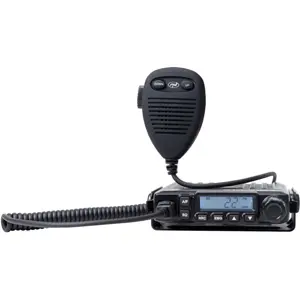 Estação de rádio CB [1 DIN] 4W AM-FM 40CH 12V (c/ ficha de isqueiro)