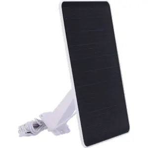 Painel Solar monocristalino 9W para câmaras IP a bateria (5V - USB-C) 263x172mm