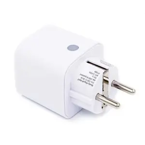 Tomada inteligente WiFi Matter c/ medidor de consumo 230VAC 13A 3000W - Branca - [2 Unid.]