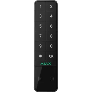 Leitor de controlo de acesso c/ PIN + RFID + Bluetooth + cartão Ajax - teclado retroiluminado - IP66 / IK08