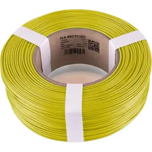 Rolo de filamento de impressão 3D em PLA de 1.75mm - Amarelo Traffic - 1000g