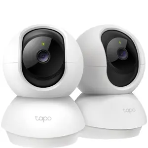 Câmara IP (Wi-Fi) Pan/Tilt 2K 4mm IR 9m - p/ interior - [2 Unid.]