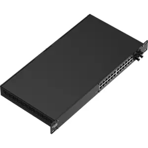 Switch 28P (12× normais | 12× PoE+ 300W | 4× SFP) Gigabit Gerenciável L2+/L3 - montável em rack 19''