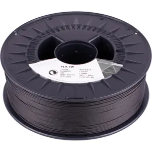Rolo de filamento de impressão 3D em PLA LW (Expansível) de 1.75mm - Preto - 1000g