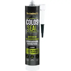 Cola e Veda de Polímero MS Multiusos - Preto - 290ml