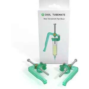 Conjunto de 2 émbolos universales ergonómicos para jeringas de Flujo 10cc