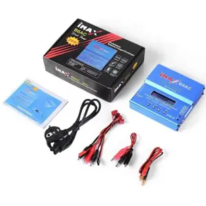 Carregador inteligente 80W para baterias Li-ion/LiPo/LiFe/NiCd/NiMH/Pb