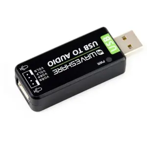 Tarjeta de sonido USB externa para Raspberry Pi / Jetson Nano (con conector PH2.0)