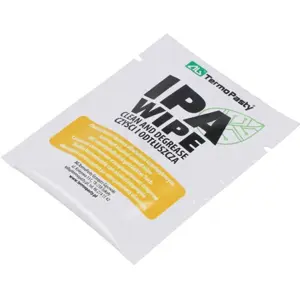 Toalhetes de limpeza IPA de álcool isopropílico [25und] - 160x125mm