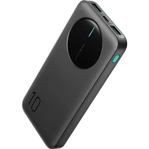 Powerbank 10000mAh (2x USB-A + USB-C) PD / QC - preto