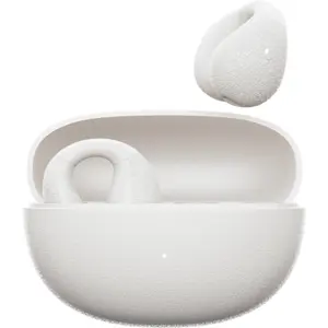 Auriculares Clip-On c/ Bluetooth 5.4 ENC IPX54 c/ estojo de carregamento - Branco
