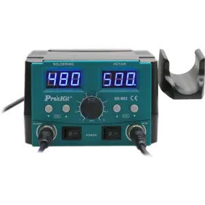 Estação digital de soldadura (70W) + ar quente (750W)