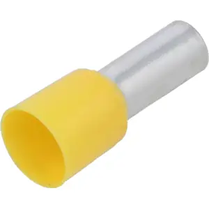 Ponteira isolada para fio 25mm² 16mm - amarelo