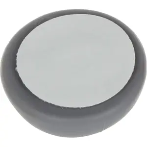 Organizador de cables (Ø8mm) adhesivo - Gris - Ø28x15mm