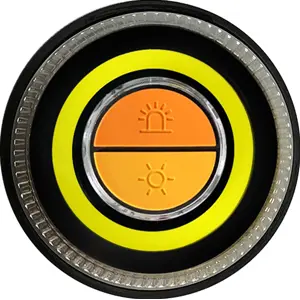 Luz LED de emergência de segurança V16 magnética para viaturas - IP54