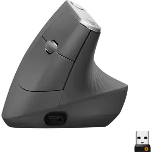 Rato ergonómico vertical 4000DPI s/ fio BT 2.4 GHz