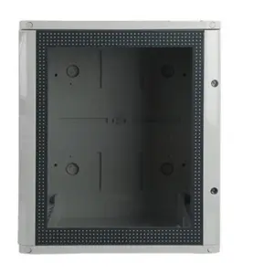 Caixa de distribuição superfície p/ quadro elétrico - porta transparente - 3 filas - 54 módulos - IP66