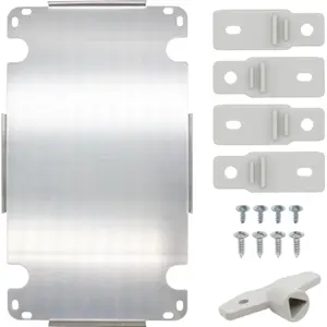 Caixa com porta e fechadura em ABS HB - 300x400x170mm - IP65