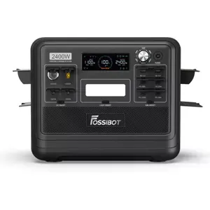 Power Station 2400W 2048Wh con UPS y carga solar 500W