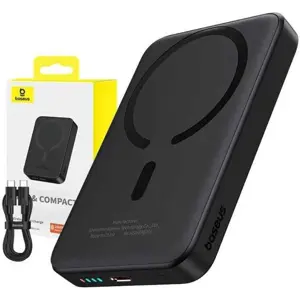 Powerbank c/ carregamento Qi Wireless 15W magnético (MagSafe) 10000mAh USB-C PD 20W
