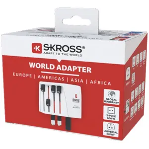 Adaptador de viagem Universal (s/ terra)