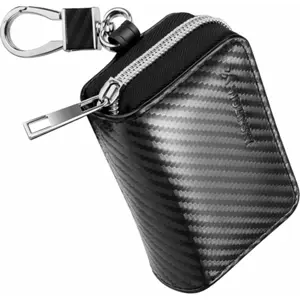 Estojo Faraday anti-roubo p/ chaves de carro (Bloqueio de Ondas de Rádio) - 86x45x18mm