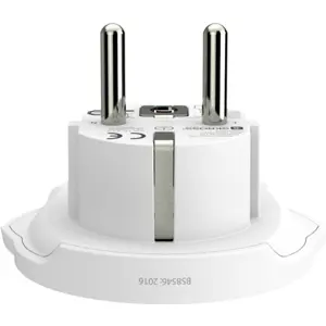 Adaptador de viagem Universal ➝ Schuko + Austrália/China [Combo]
