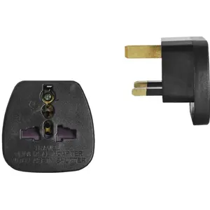 Adaptador de viagem Universal ➝ UK (tipo G)