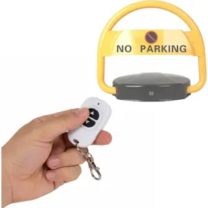 Bloqueador automático de estacionamento com controlo remoto